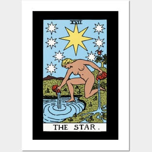 The Star Tarot Card Rider Waite Posters and Art